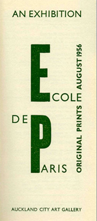 Ecole de Paris: original prints | Auckland Art Gallery Toi o Tāmaki