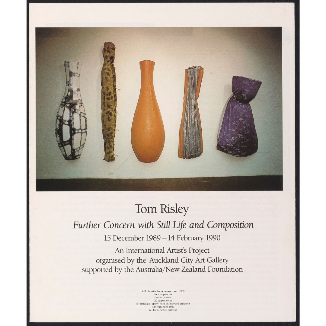 Tom Risely Tom Risley: Further Concern with Still-life and Composition | Auckland ...