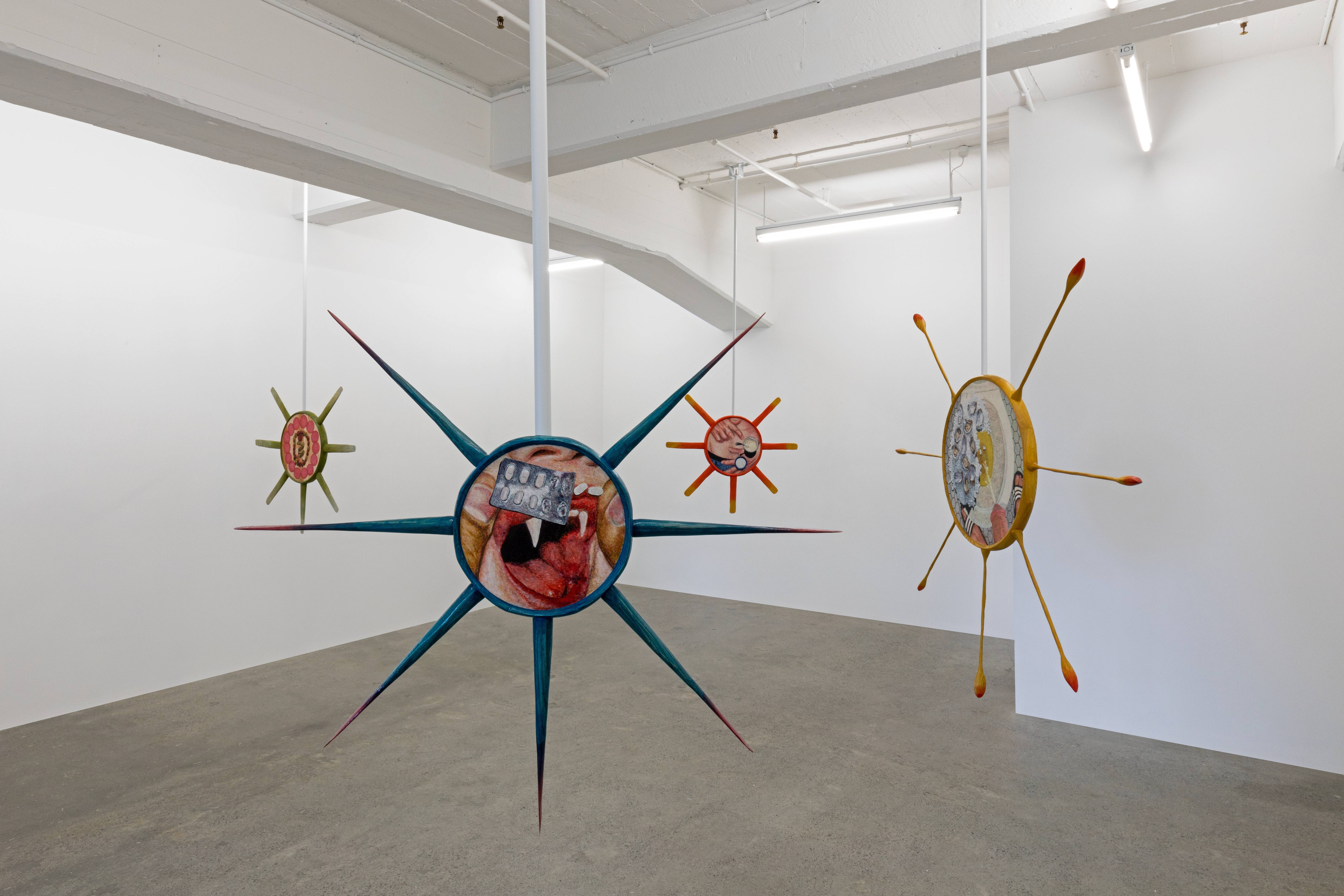 <p><strong>Owen Connors&nbsp;</strong><em>Incubations</em>, 2021 (installation view), Robert Heald Gallery. Photo courtesy: Robert Heald Gallery</p>
