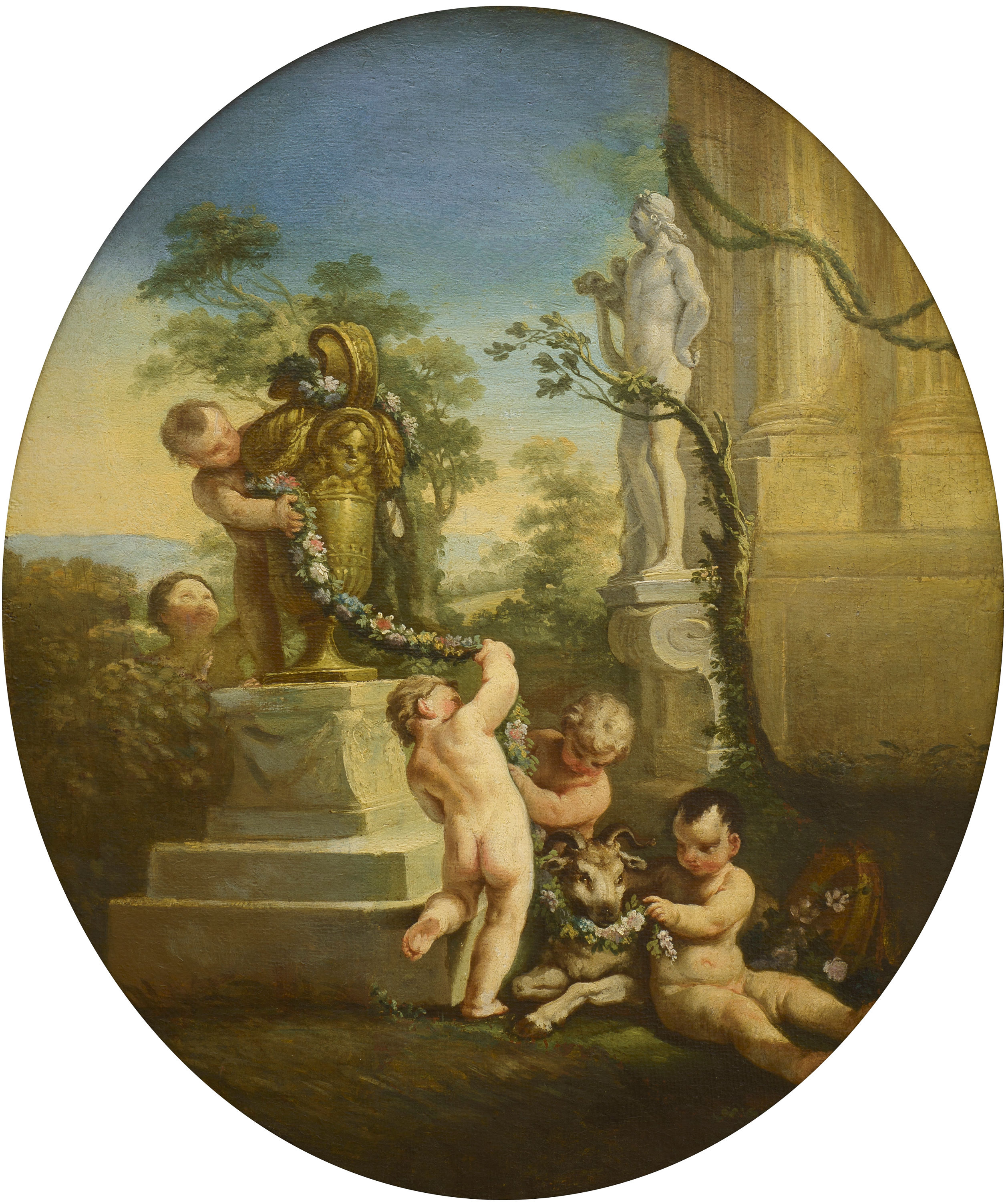 <p><strong>Jacopo Amigioni</strong><br />
<em>Bacchanals II</em><br />
Auckland Art Gallery Toi o Tāmaki&nbsp;<br />
Gift of Sir George Grey, 1887</p>
