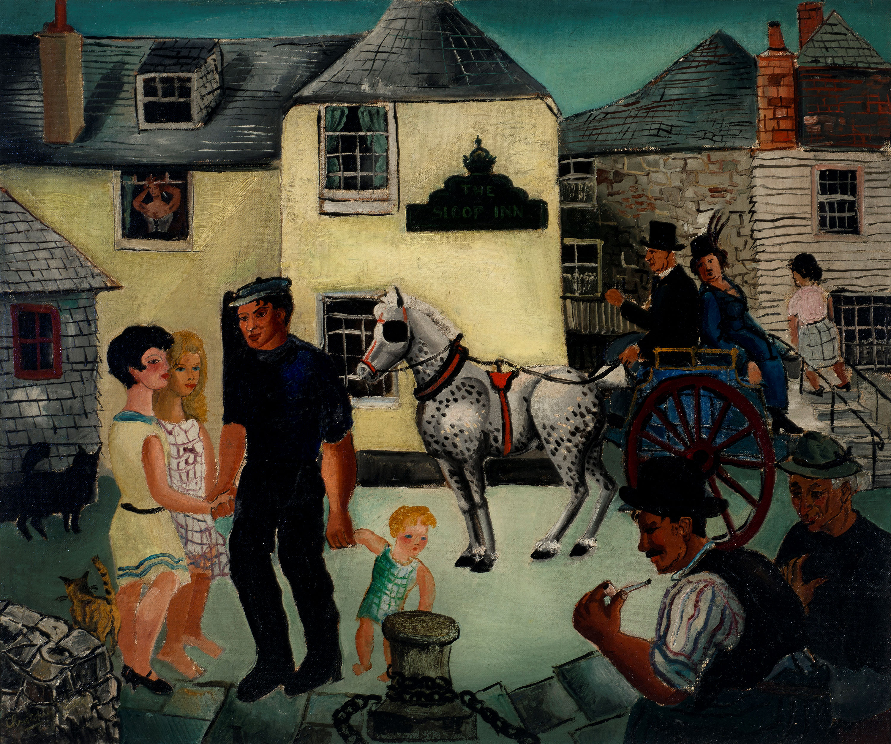 <p><strong>Christopher Wood</strong><br />
<em>The Sloop Inn, St Ives </em>1926<br />
Auckland Art Gallery Toi o Tāmaki&nbsp;<br />
gift of Lucy Wertheim, 1948</p>