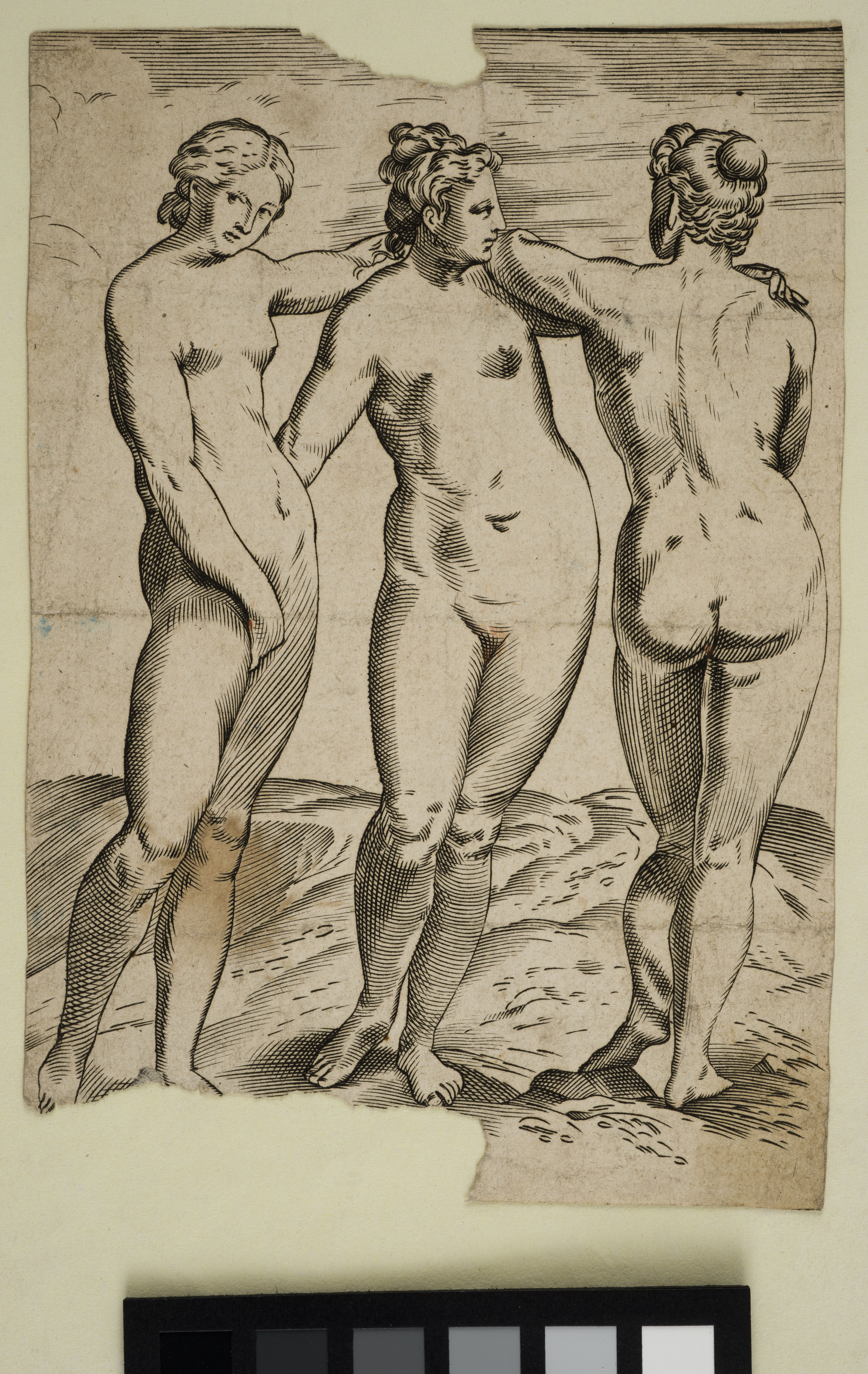 <p><strong>Unknown artist&nbsp;</strong><em>The Three Graces</em>, 17th century. Auckland Art Gallery Toi o Tāmaki, purchased 1955</p>
