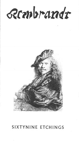 Sixty-nine etchings by Rembrandt Image
