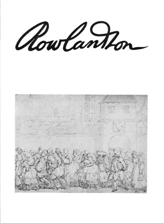 Rowlandson: a collection of drawings Image