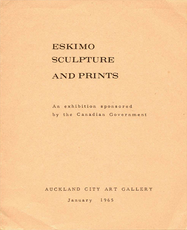 Eskimo sculpture and prints Image
