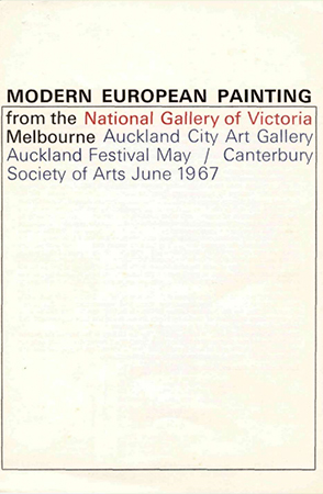Modern European painting from the National Gallery of Victoria Image