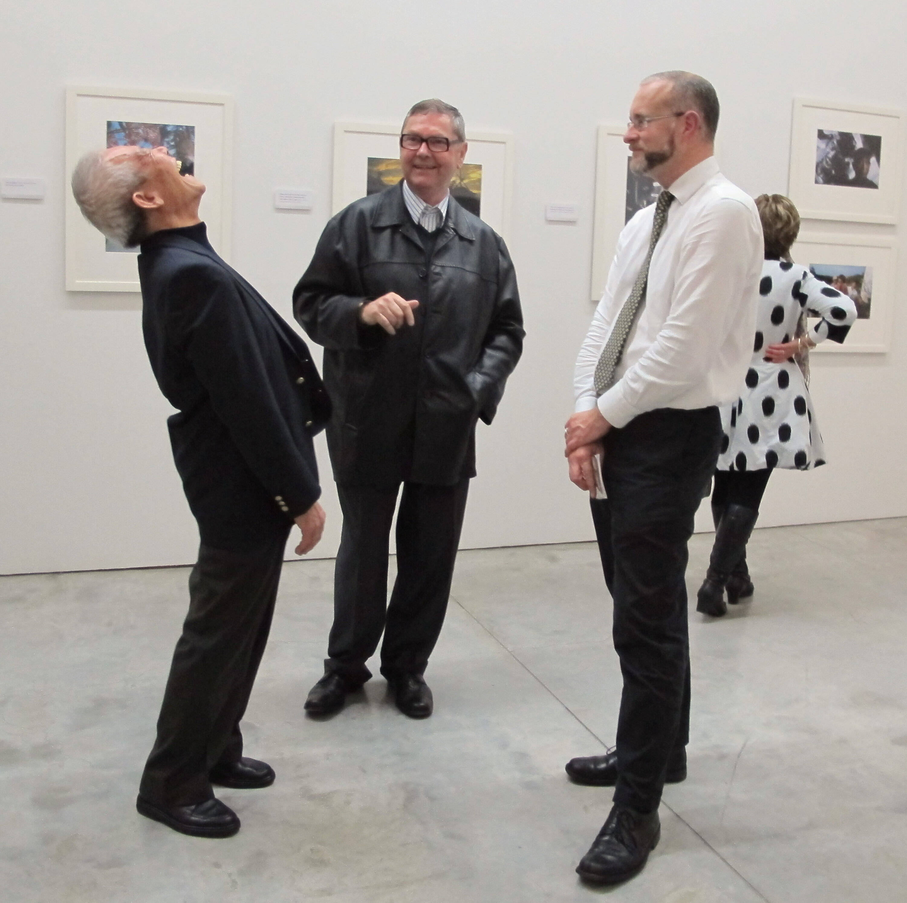 <p>Ron at the opening of&nbsp;<em>Brian Brake: Lens on the World,&nbsp;</em>Auckland Art Gallery Toi o Tāmaki, 2011.&nbsp;</p>