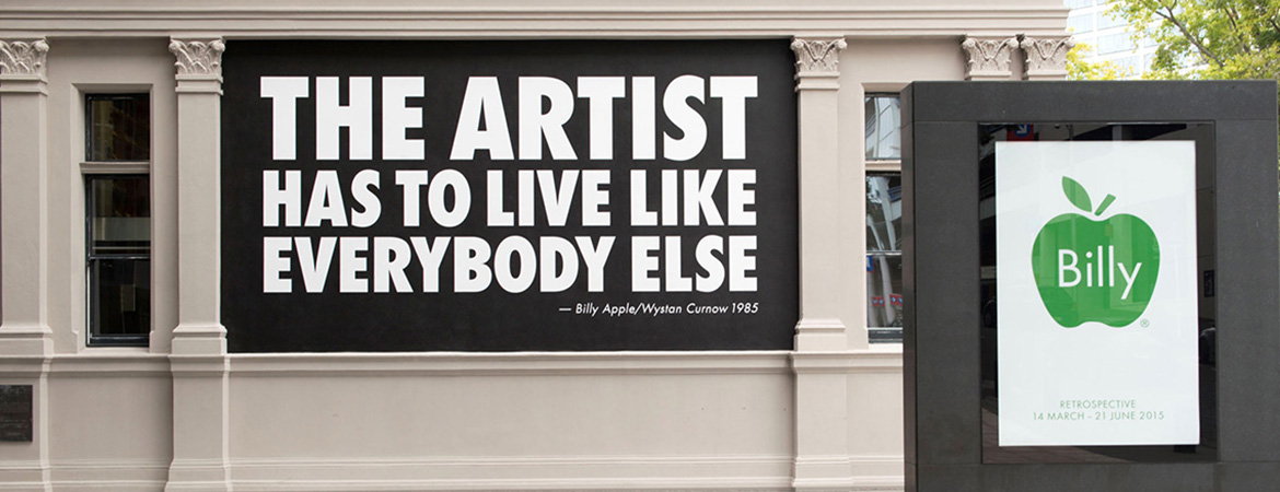 Billy Apple®: The Artist Has to Live Like Everybody Else