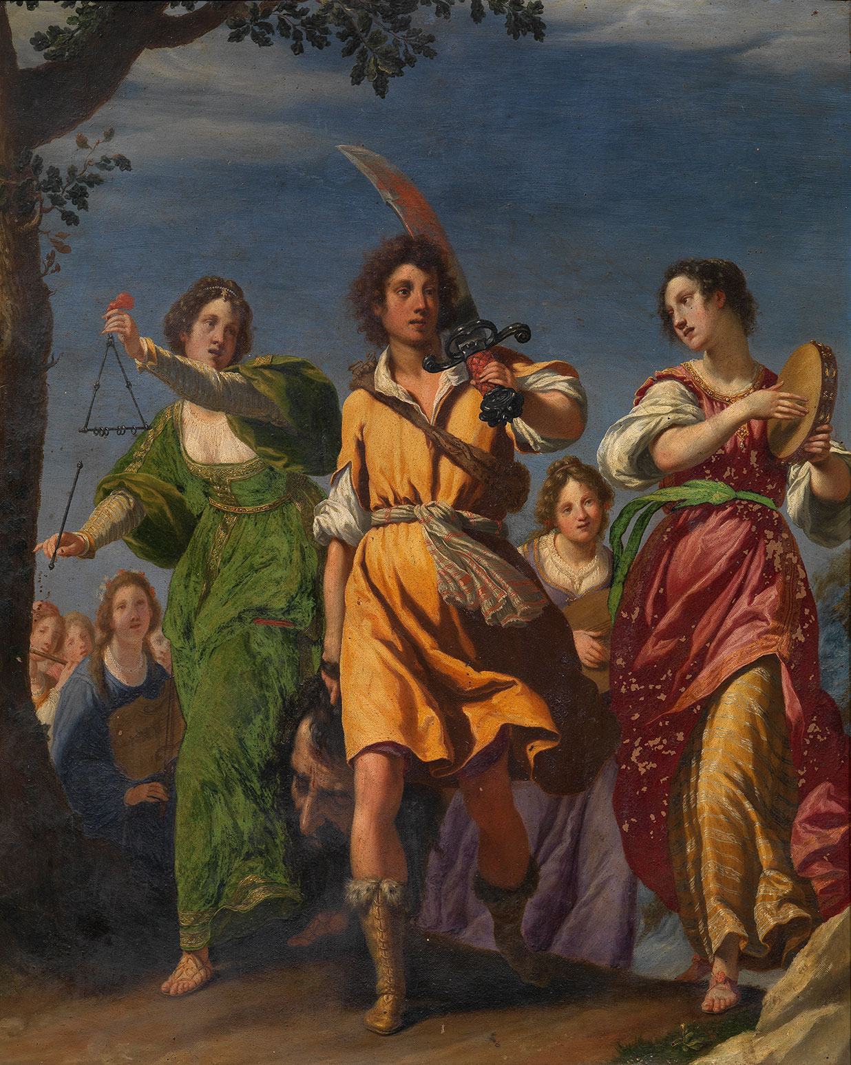 <p>Matteo Rosselli<br />
<em>The Triumph of David </em>1610<br />
Galleria Corsini, Florence</p>
