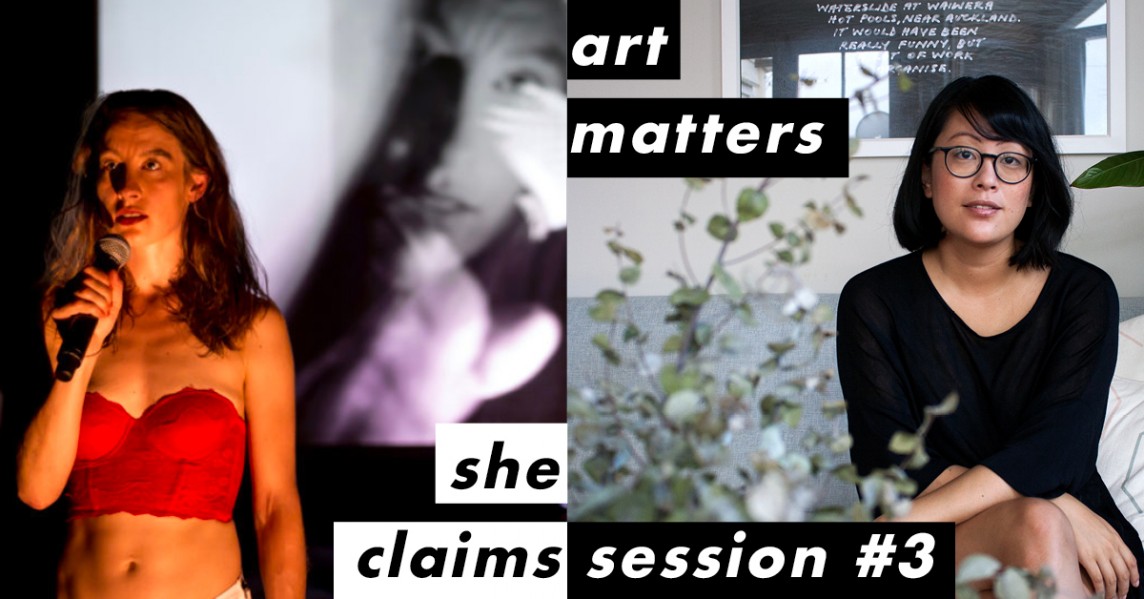 She Claims: Art Matters – Julia Croft and Rosabel Tan