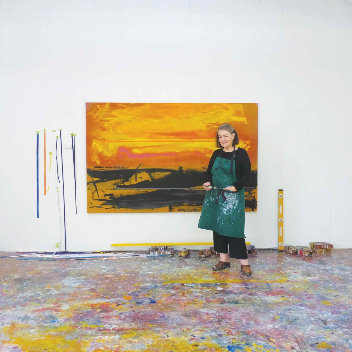 The artist in her studio: Frances Hodgkins & Gretchen Albrecht with Mary Kisler