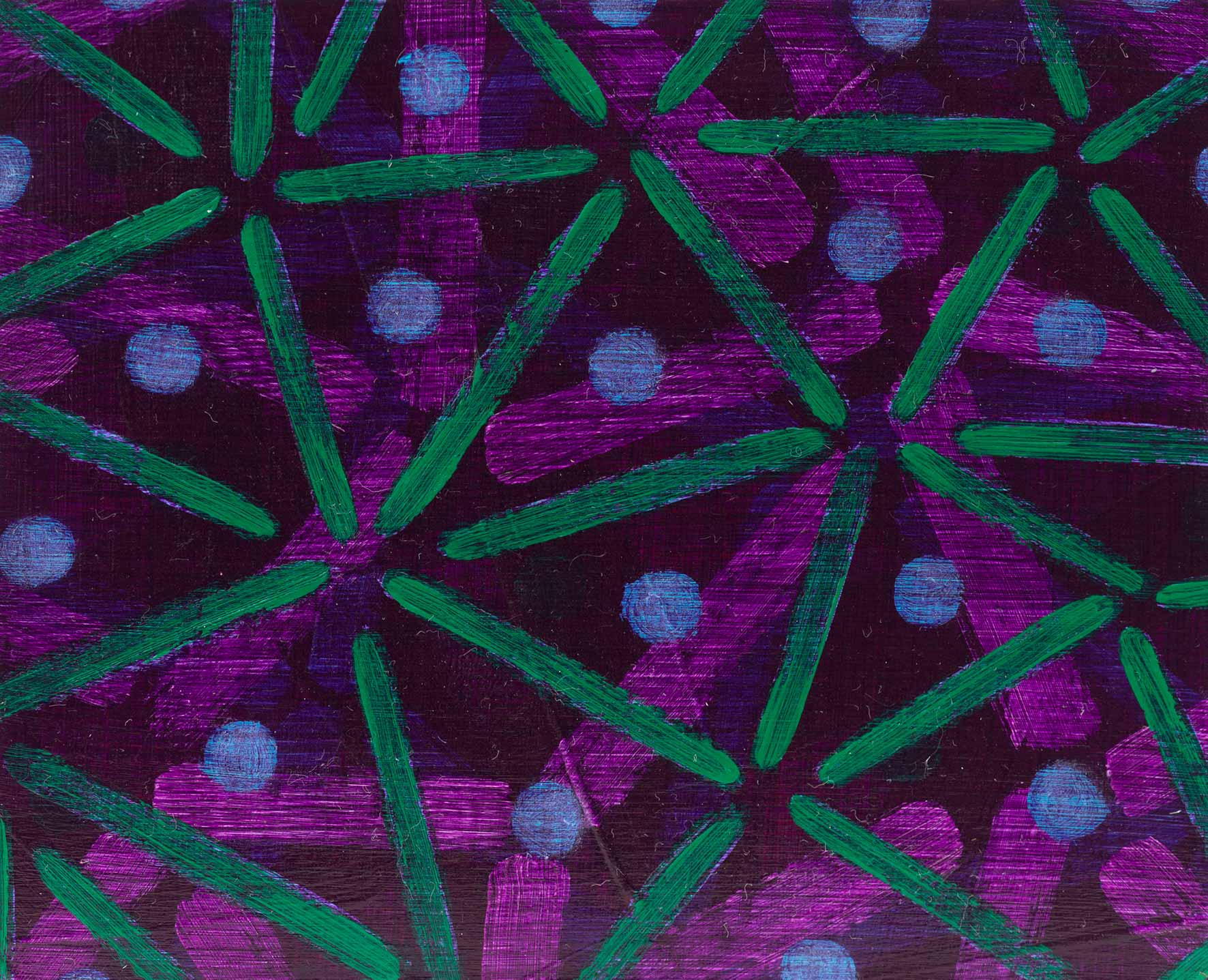 <p><strong>Graham Fletcher,</strong> <em>Untitled (Pattern 1),</em> 2019, acrylic on paper on plywood</p>