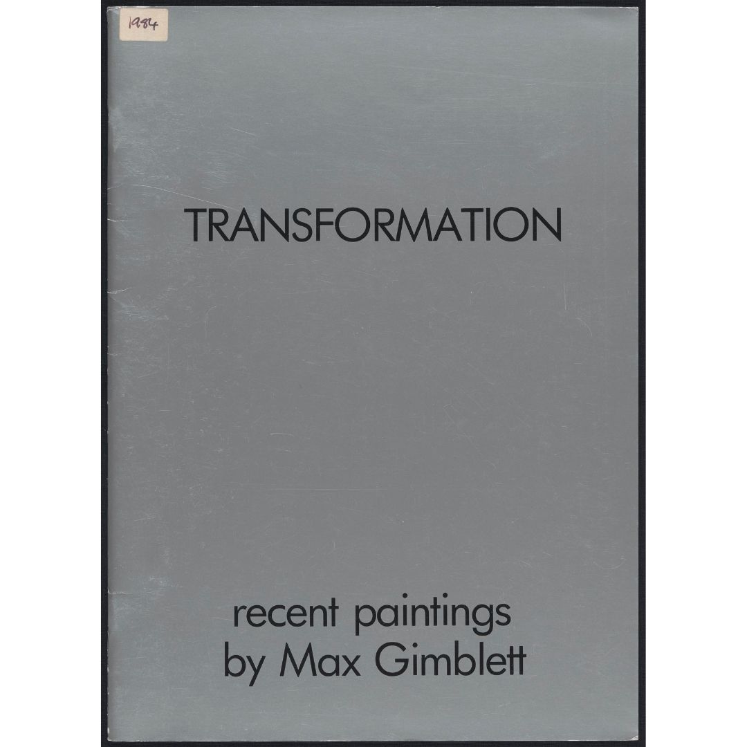 Transformation: recent paintings by Max Gimblett Image