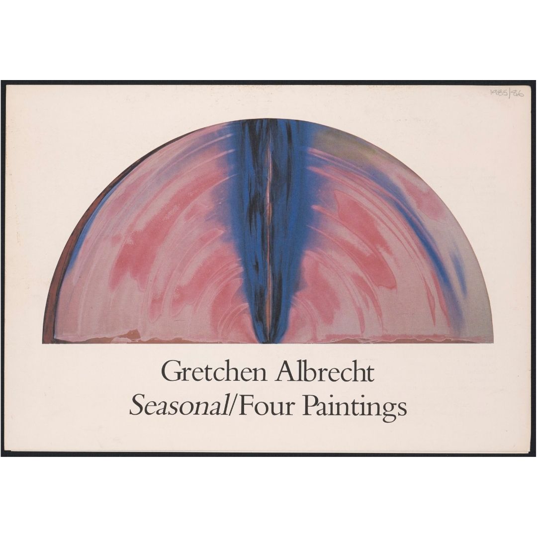 Artist's Project: Gretchen Albrecht: Seasonal/Four Paintings Image