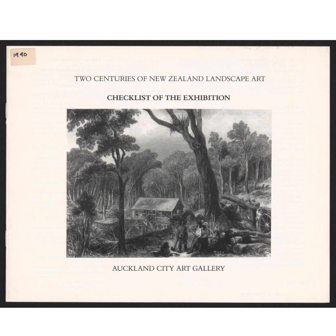 Two Centuries of New Zealand Landscape Art: Checklist of the Exhibition  Image