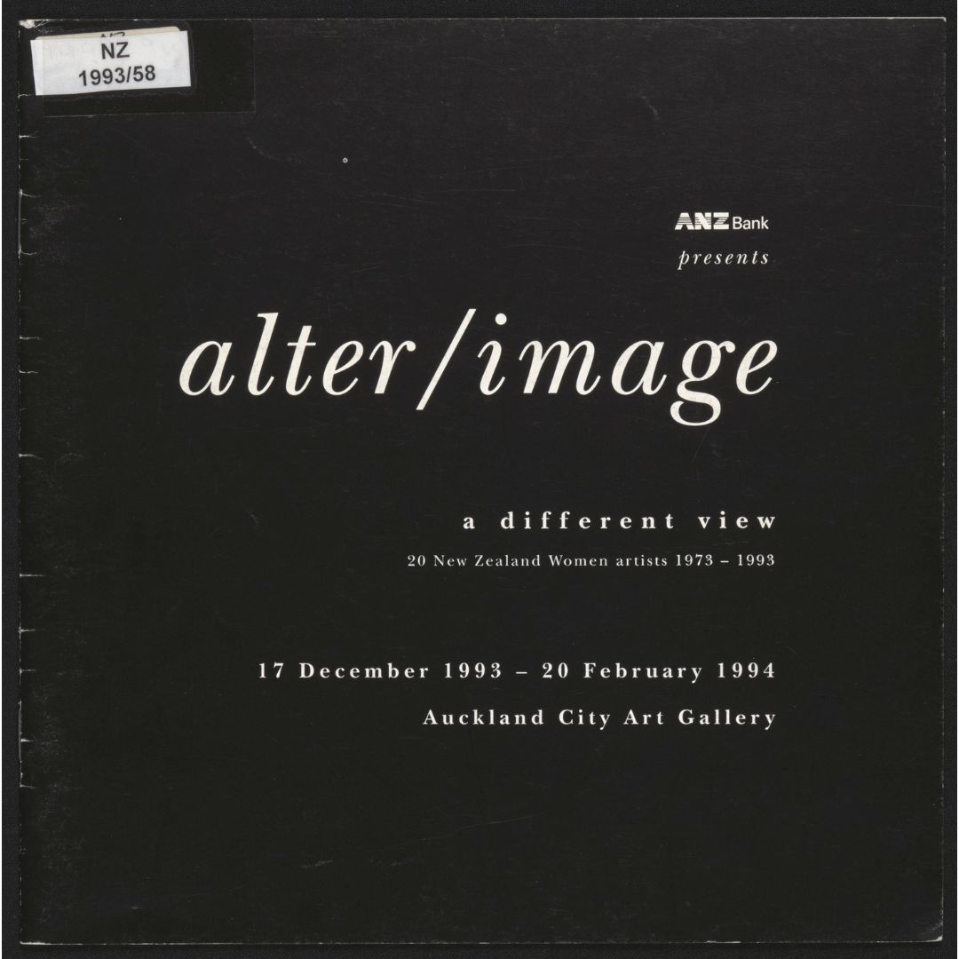 Alter/Image: A Different View: 20 New Zealand Women Artists, 1973-1993 Image