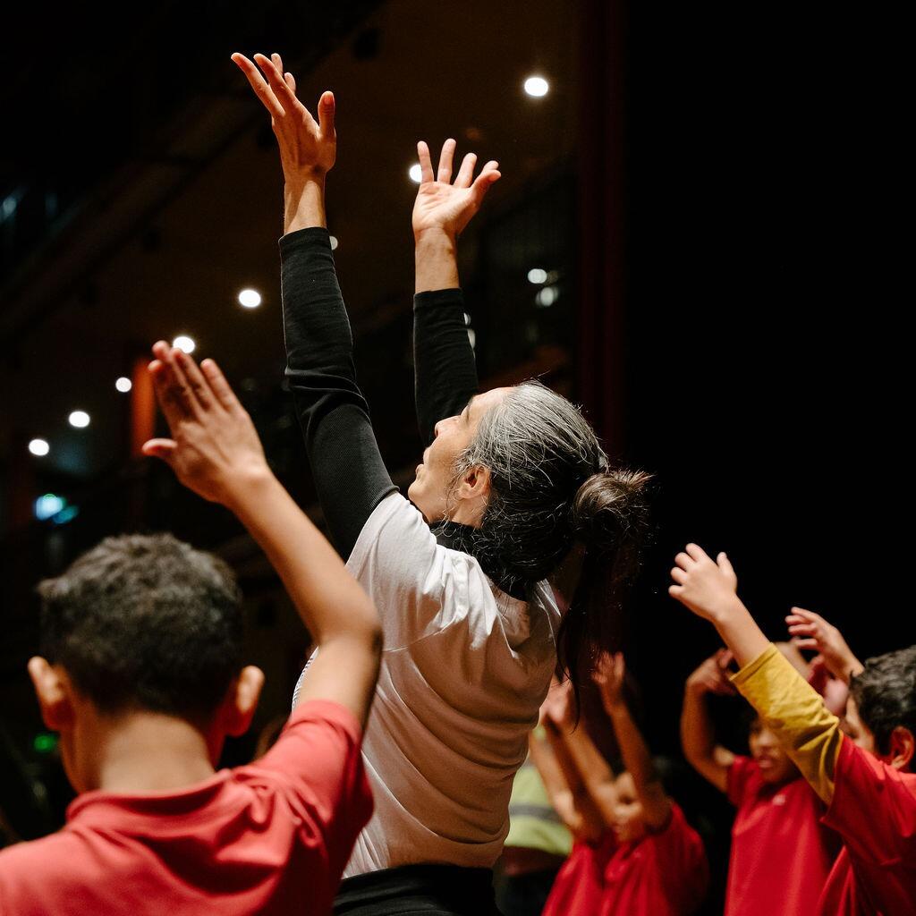 <p><strong>DANCE</strong></p>
<p><strong>Kia Ruku ki Tai! Dive into Taimoana | Coastlines: Art in Aotearoa with Atamira Dance Company</strong></p>
<p><strong>10am & 12.00pm</strong></p>
<p><strong>Foyer, Lower Ground</strong></p>
<p>Nau mai, hono mai ki te papamahi nei ko ‘Kia Ruku ki Tai’! Join Atamira dance artists Madison Tumataroa and Tai Hemana as they guide you on a journey through the exhibition Taimoana | Coastlines.</p>
<p>This workshop invites tamariki to explore the exhibition through movement, play and imagination. We’ll journey past mighty motu, glide through the moana like waka, and twist and stretch like giant wheke.</p>
