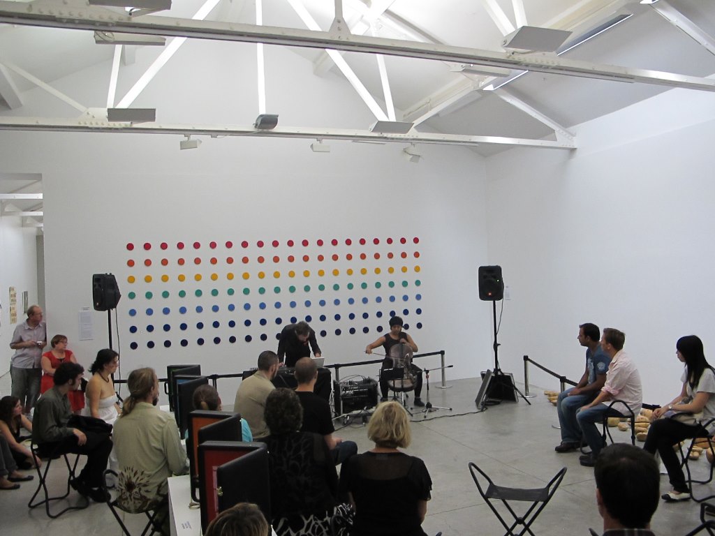 <p>Sound artists created soundscapes in response to of some of the artworks on display<br />
<br />
Thank you to everyone who came along, and to our staff for staying up late and dealing with the crowds!</p>
