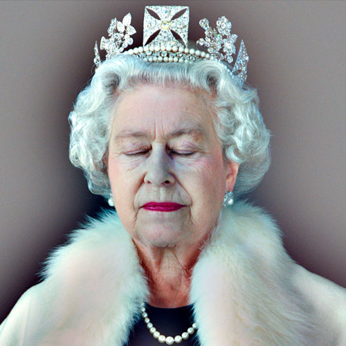 Chris Levine’s Portrait of Her Majesty Queen Elizabeth II Image