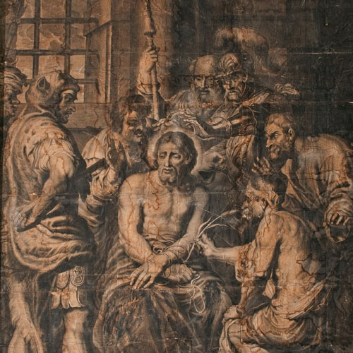 The Mocking of Christ, a conservation project Image