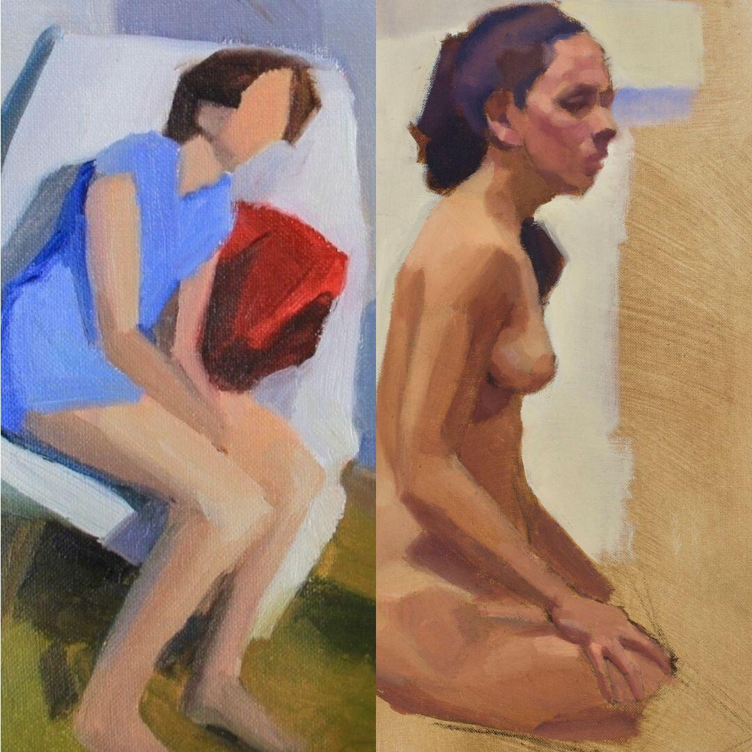 Adult Learning | Colourful Figure Painting