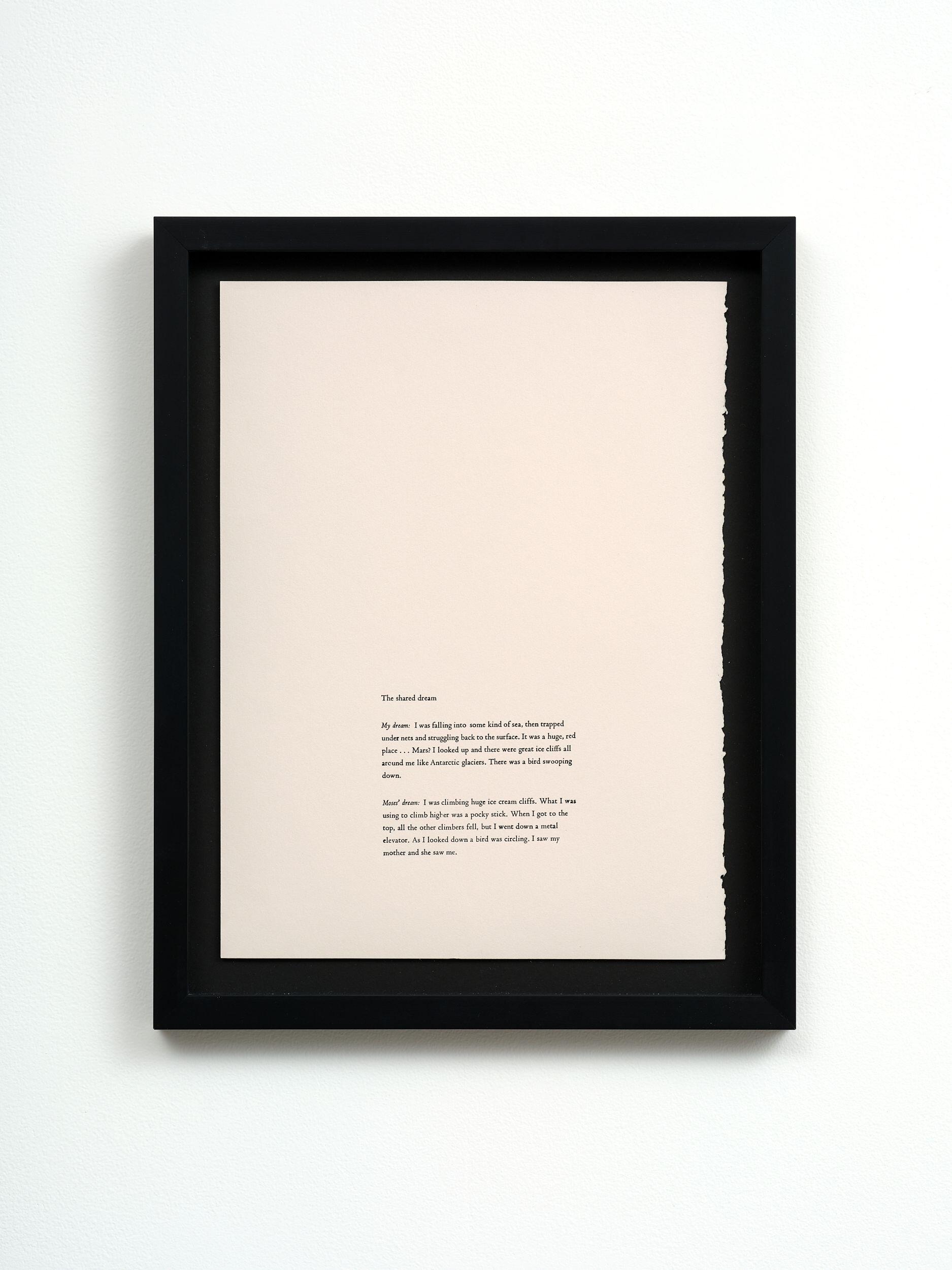 <p>Joyce Campbell, <em>Dream Diary</em>, 2025, courtesy of the artist and Two Rooms Gallery.&nbsp;Photography by Sam Hartnett.</p>
