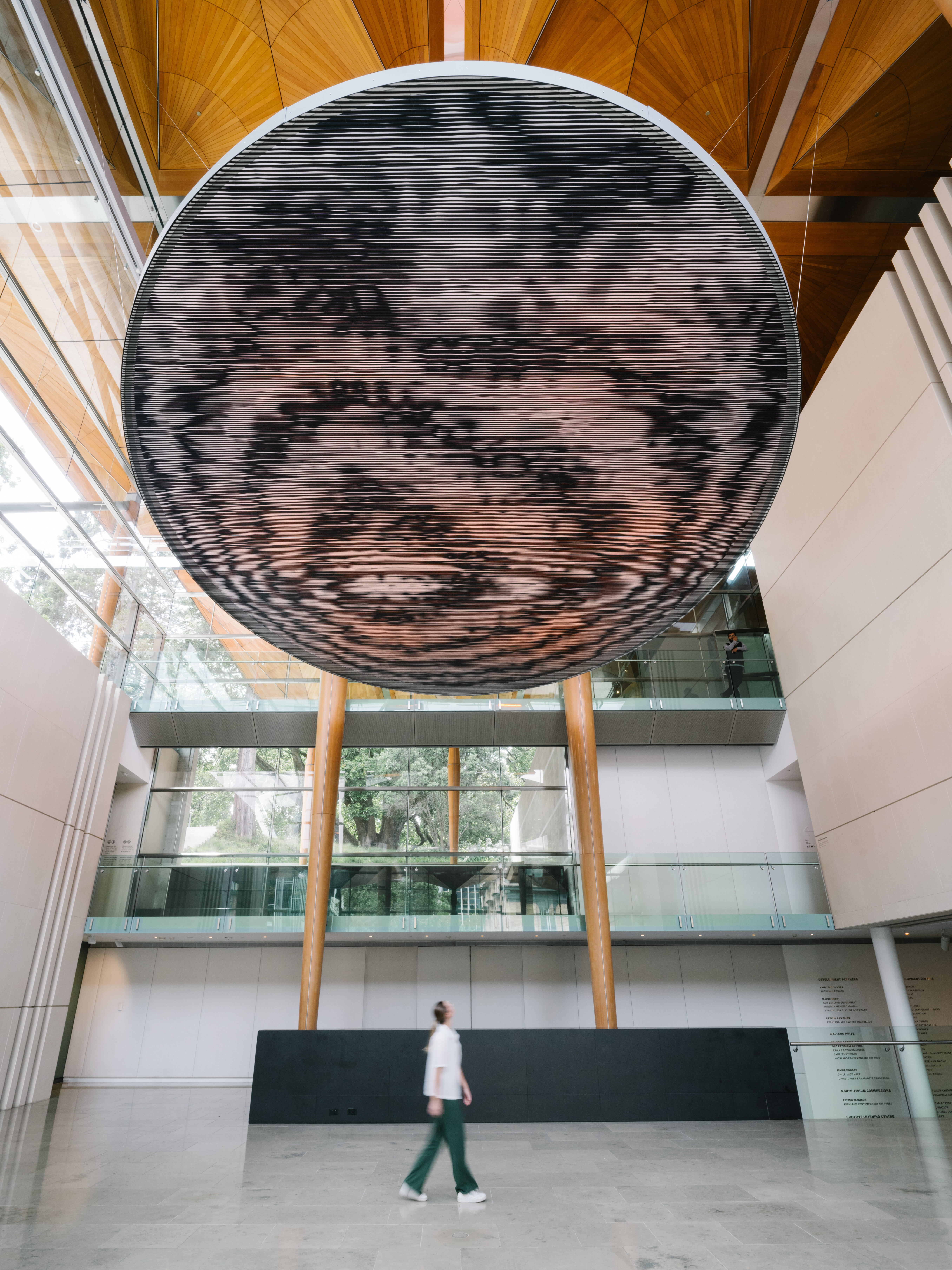 <p>&nbsp;</p>

<p><strong>Olafur Eliasson</strong>, <em>Under the weather</em>, 2022; Installation view: <em>Olafur Eliasson: Your curious journey</em>, Auckland Art Gallery Toi o Tāmaki, Auckland, 2024; Photo: David St George; Courtesy of the artist; neugerriemschneider, Berlin; Tanya Bonakdar Gallery, New York / Los Angeles. &copy; 2022 Olafur Eliasson</p>
