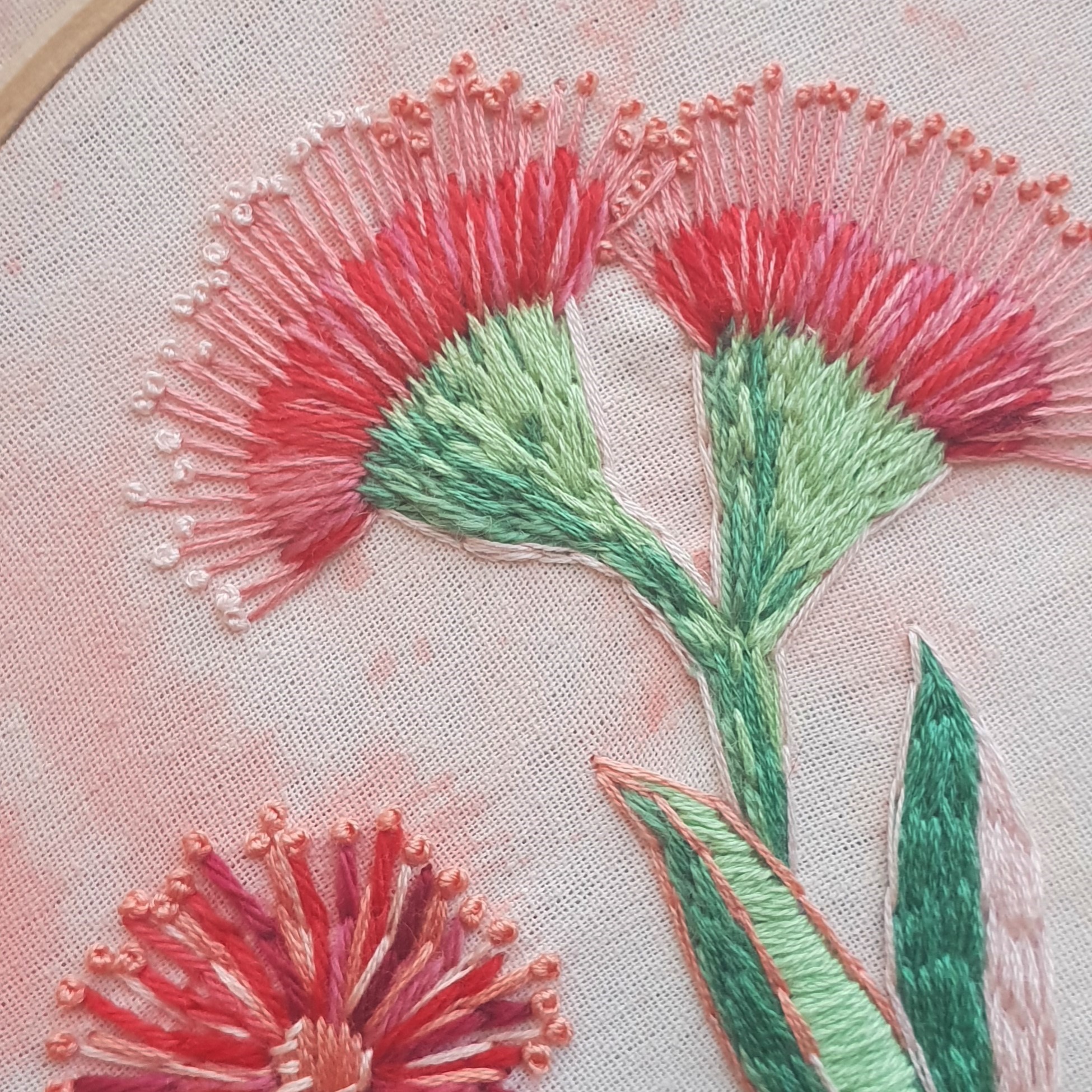 Floral Embroidery Workshop with Fleur Woods