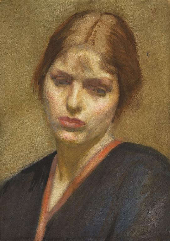 <p><strong>Frances Hodgkins</strong><br />
<em>Portrait of a Girl</em> c1900<br />
Auckland Art Gallery Toi o Tāmaki<br />
gift of the Friends of the Auckland Art Gallery with funds from the J B Spring Bequest, 1995</p>
