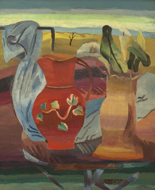 <p><strong>Frances Hodgkins</strong>,&nbsp;<em>Red Jug</em>, 1931, Auckland Art Gallery Toi o Tāmaki, purchased 1982</p>