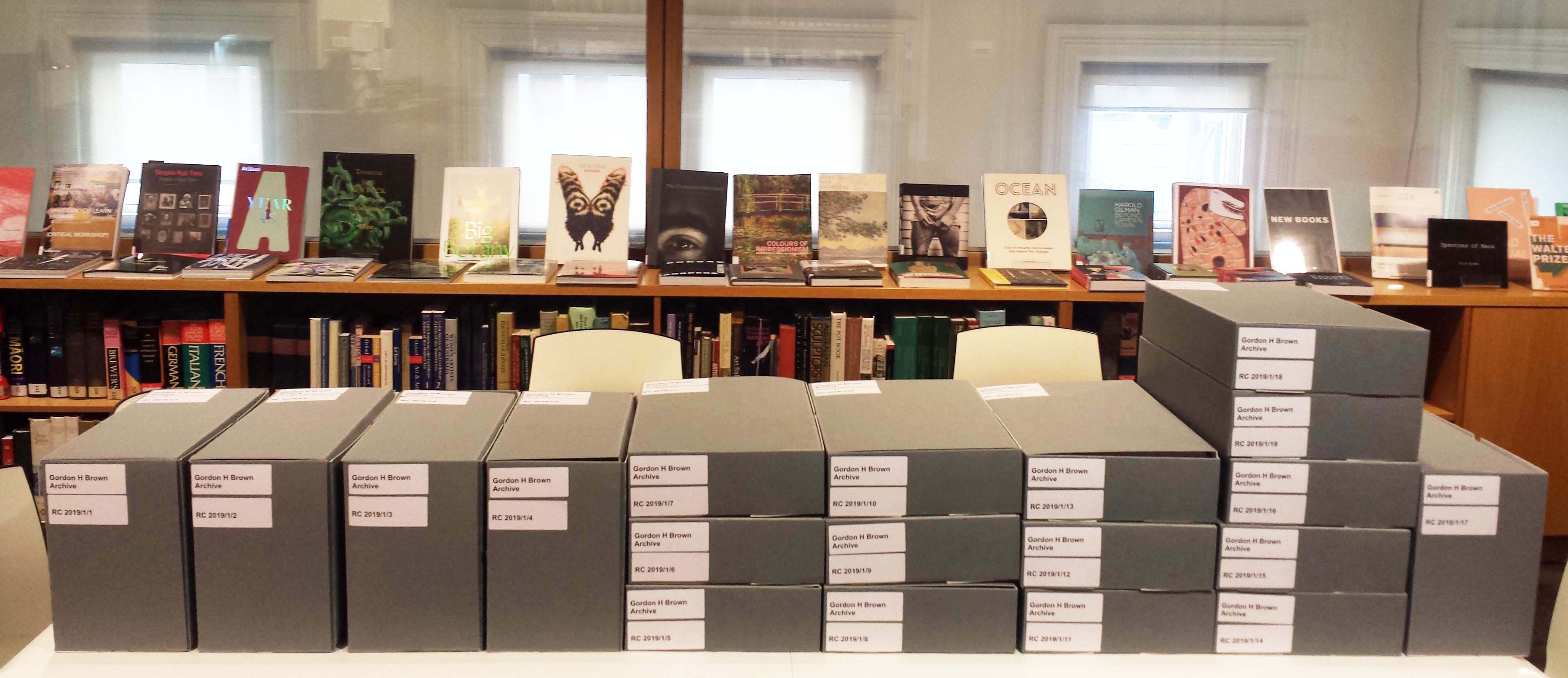 <p>Archives being received into the E H McCormick Research Library</p>
