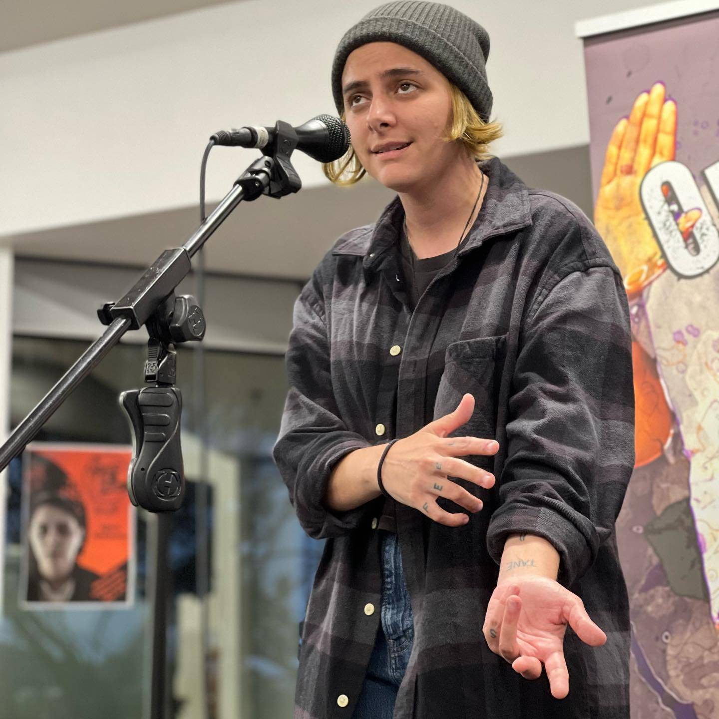 <p><strong>Spoken Word Workshop for Rangatahi</strong></p>

<p>Members Lounge, Level 2</p>

<p>11am&ndash;12:30pm</p>

<p>Piri atu ki te toa toikupu (Poetry Slam), ki a Ngaio Simmons (Ngāti Porou). He kaupapa kore utu. He kaupapa tēnei mā te rangatahi 13-30 te pakeke.&nbsp;E tūpā ana ngā tūranga, nō reira, tāpuia i raro iho nei.&nbsp;</p>

<p>Join Poetry Slam champ Ngaio Simmons (Ngāti Porou) for a free spoken word workshop.</p>

<p>This session is for all rangatahi aged 13&ndash;30. In recognition of Matariki and the transition of seasons, this workshop will focus on te taiao and our place in an ever-changing natural world. We&rsquo;ll be tapping into the power of writing as a medium through which we can express ourselves, specifically focusing on the art of spoken word poetry. This workshop will be a space for us to think, reflect and write our ever-changing stories.</p>

<p>Spaces are limited, please book via this <a href="https://www.aucklandartgallery.com/whats-on/event/spoken-word-workshop">link</a>.</p>

<p>Photo credit: Action Education</p>
