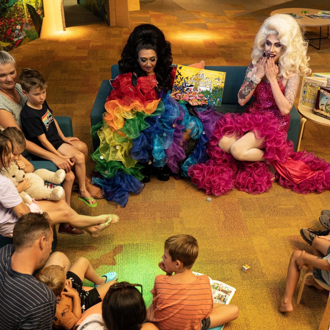 Rainbow Storytime with Erika and CoCo Flash