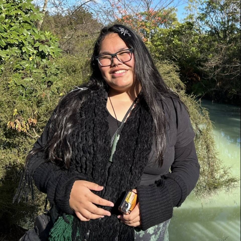 <p><strong>Ivy Lyden-Hancy</strong></p>

<p><a href="https://www.instagram.com/tekaraipitures.kupu/">Ivy Lyden-Hancy</a> (Te Rarawa, Ngāti Wairere) is a poet born and raised in Papakura. Ivy has been published numerous times in Spoiled Fruit: Queer Poetry from Aotearoa (2023), Rat World magazine (2023), A Liminal Gathering (2023) and A Vocabulary of Rangatahi Poets, (2022). Ivy&rsquo;s lived experiences as tangata Pasifika flows heavily into her works as she journeys through the transitions of te pō, te kore, and te ao.</p>

<p>Photo credit:&nbsp;Taila Luani</p>
