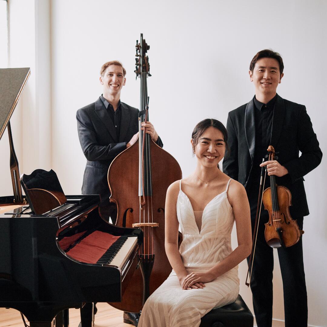 <p><strong>MUSIC </strong></p>
<p><strong>‘Taimoana’ written by Grace Wellik and performed by Trio Chroma</strong></p>
<p><strong>12–12.25pm & 2–2.25pm</strong></p>
<p><strong>Te Ātea | North Atrium, Mezzanine</strong></p>
<p>This original musical composition was inspired by Taimoana | Coastlines: Art in Aotearoa, which you can see on the Ground floor. Throughout four musical movements, we explore a combined whakapapa between people and nature, examining the birth of both land and people, experiences in the ocean, experiences on land, and the connections between the end of life and water.</p>
<p>Grace Wellik (BMus) is a Tāmaki Makarau-based composer known for her magical and distinctively powerful compositional voice. She is the 2025 Young Composer-in-Residence for the Auckland Philharmonia.</p>
<p>Trio Chroma is a bold new force in New Zealand’s chamber music scene, uniting the talents of three exceptional musicians – award-winning pianist Madeleine Xiao, violinist Minglun Liu (Principal Second Violin, Auckland Philharmonia), and double bassist John Mietus (Associate Principal, Auckland Philharmonia).</p>