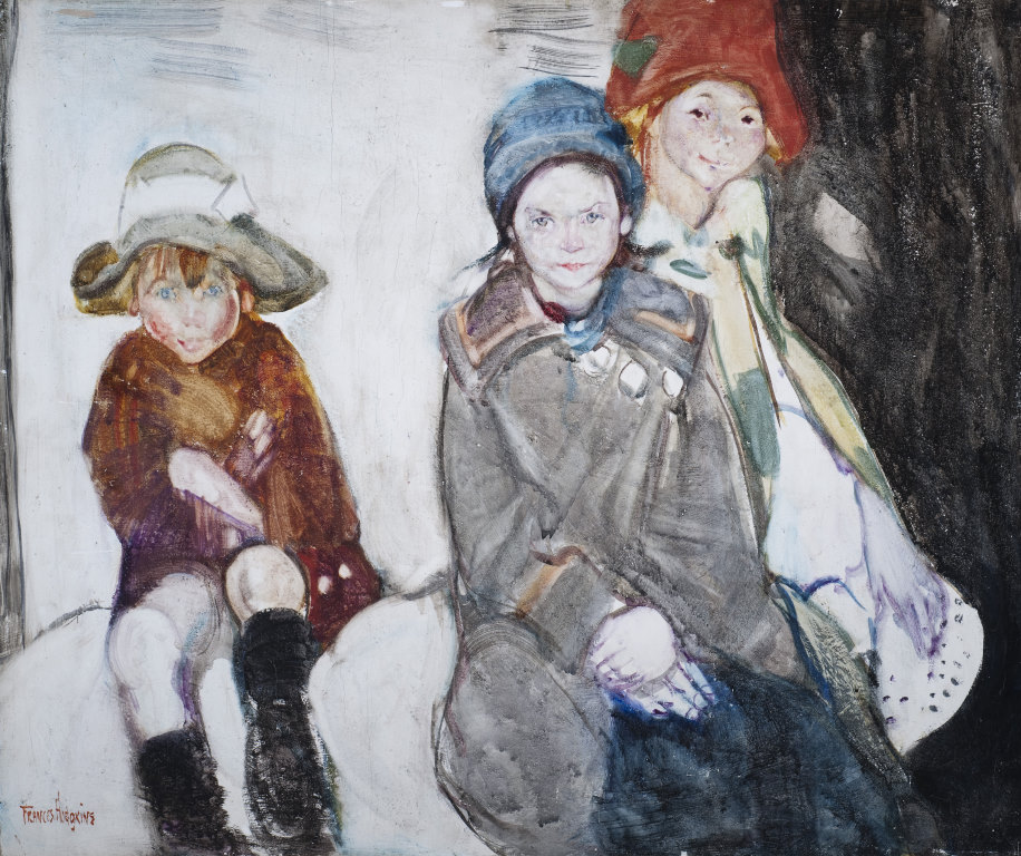 <p><strong>Frances Hodgkins</strong><br />
<em>Refugee Children </em>circa 1916<br />
Auckland Art Gallery Toi o Tāmaki, on loan from the Thanksgiving Foundation</p>
