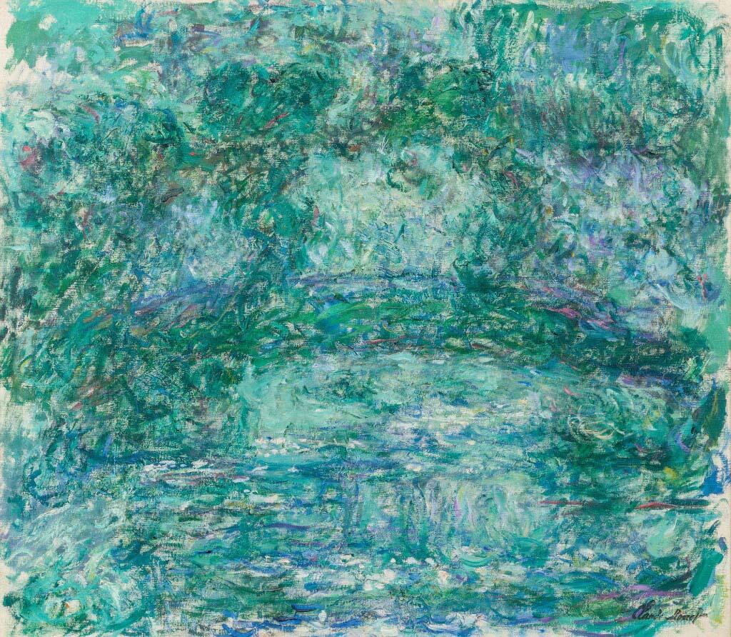 <p>Claude Monet,<a href="https://www.aucklandartgallery.com/explore-art-and-ideas/artwork/23759/le-pont-japonais-the-japanese-bridge">&nbsp;<em><span style="color: rgb(0, 0, 0); font-family: Theinhardt, Arial, sans-serif; font-size: 16px;">Le pont japonais (The Japanese Bridge)</span></em><span style="color: rgb(0, 0, 0); font-family: Theinhardt, Arial, sans-serif; font-size: 16px;">, 1918&ndash;</span></a>24&nbsp;<span style="color: rgb(0, 0, 0); font-family: Theinhardt, Arial, sans-serif; font-size: 16px;">, oil on canvas,&nbsp;</span><span style="color: rgb(0, 0, 0); font-family: Theinhardt, Arial, sans-serif; font-size: 16px;">Auckland Art Gallery Toi o Tāmaki, on loan from the collection of Hideaki Fukutake</span></p>
