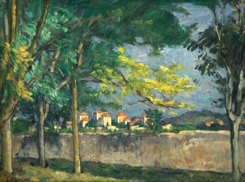 <p><strong>Paul Cezanne</strong>,&nbsp;<em>La route (Le mur d&rsquo;enceinte). The Road (The Old Wall),</em> 1875-1876, oil on canvas,&nbsp;Auckland Art Gallery Toi o Tāmaki, gift of Julian and Josie Robertson through the Auckland Art Gallery Foundation, 2023.</p>
