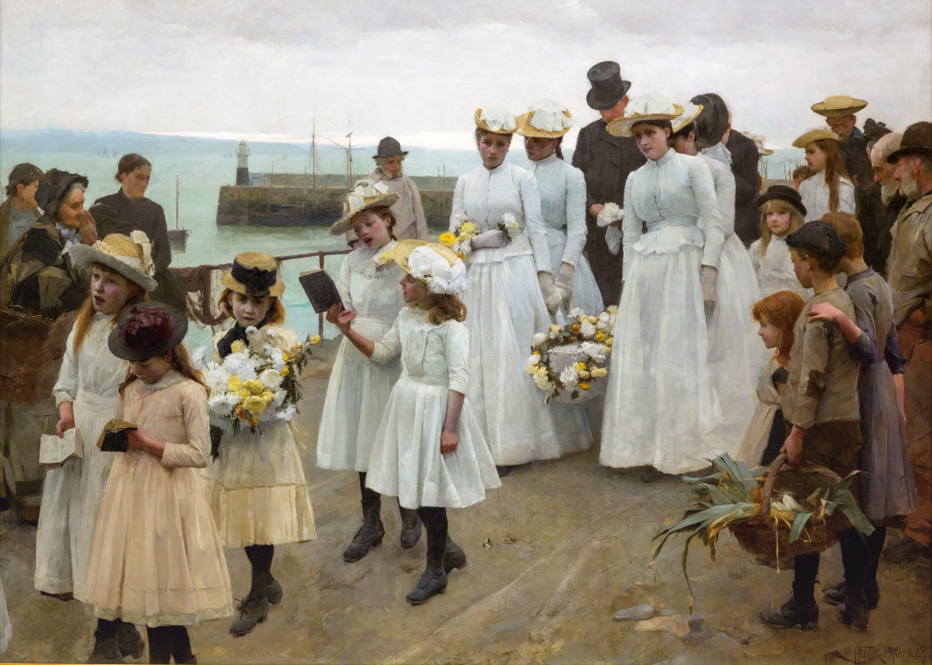 <p><strong>Frank Bramley</strong><br />
<em>For of such is the Kingdom of Heaven</em> 1891<br />
Mackelvie Trust Collection, Auckland Art Gallery Toi o Tāmaki, purchased 1913</p>

<p>&nbsp;</p>