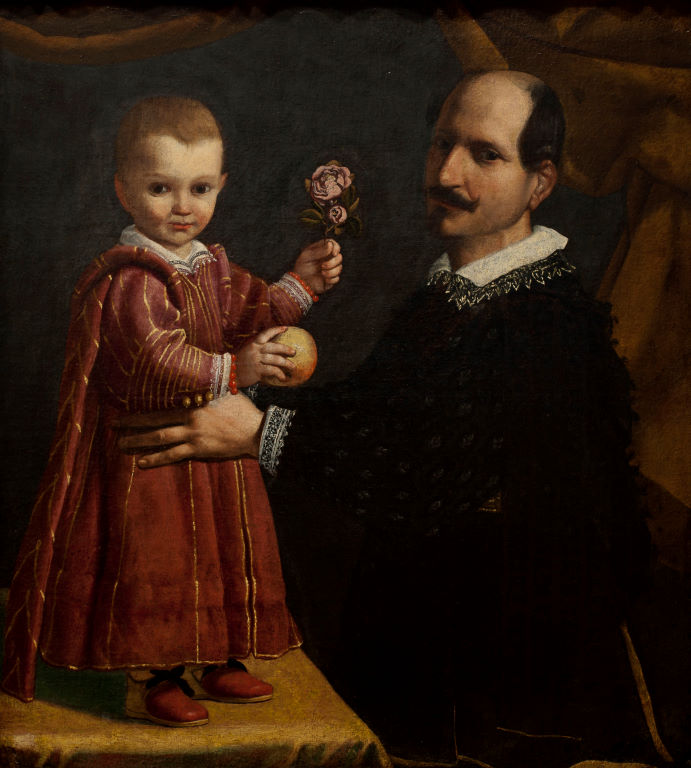 <p><strong>Carlo Ceresa</strong><br />
<em>A Man with a child</em><br />
Mackelvie Trust Collection, Auckland Art Gallery Toi o Tāmaki, purchased 1956</p>