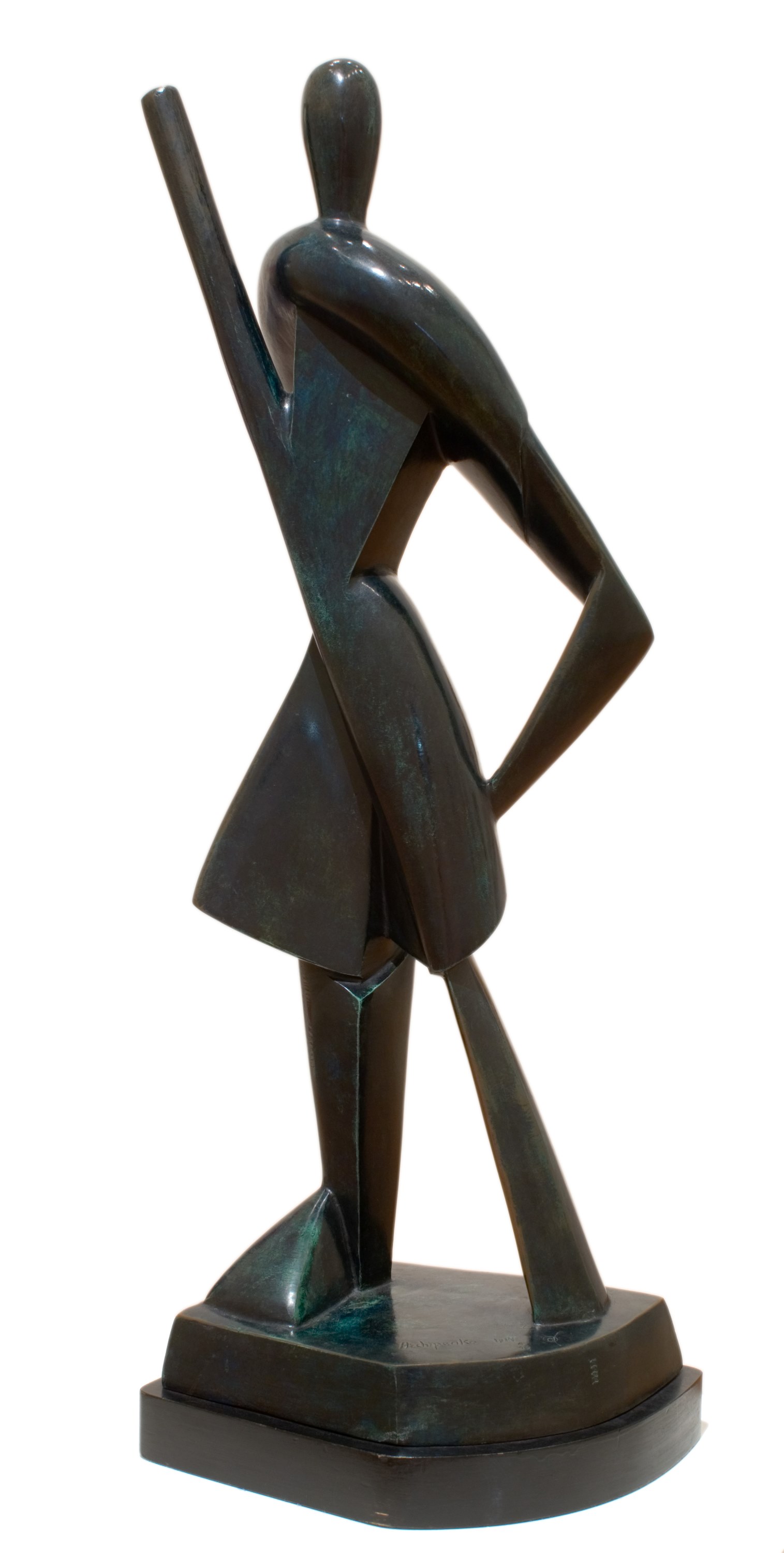 <p><strong>Alexander Archipenko</strong><br />
<em>Gondolier</em> 1914<br />
Mackelvie Trust Collection, Auckland Art Gallery Toi o Tāmaki, purchased 1964</p>