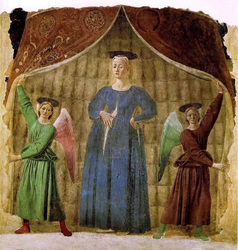 <p>Piero della Francesca, <em>Madonna del Parto</em>, 1460, fresco, Museo della Madonna del Parto, Monterchi</p>

<p>&nbsp;</p>

