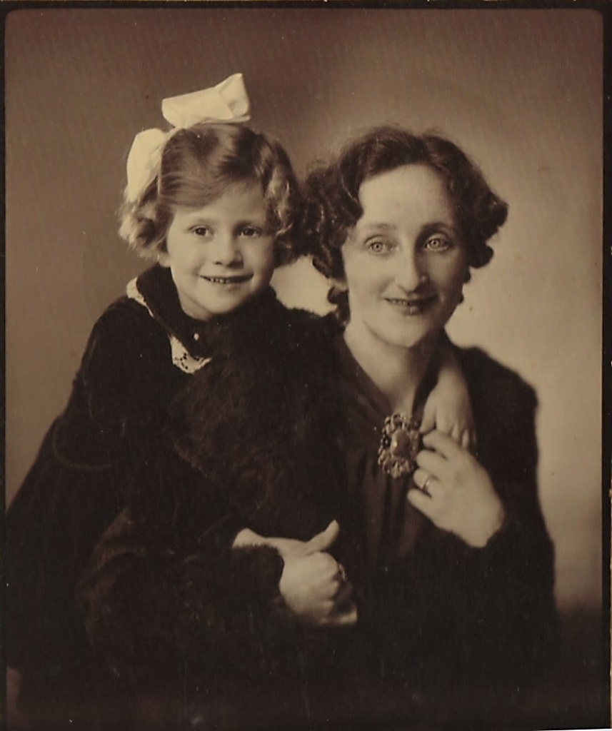 <p>Unknown photographer, Marylyn Mayo as a child with her mother Mavis Mason. Photo courtesy of John Mayo.</p>
