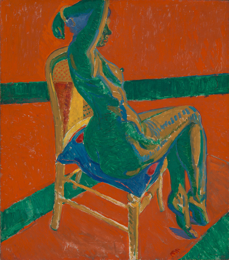 <p><strong>Sir Matthew Smith</strong><br />
<em>Nude, Fitzroy Street, No. 1</em> 1916<br />
Tate: Presented by the Trustees of the Chantrey Bequest 1952<br />
By permission of the estate of the artist<br />
Image: &copy; Tate, London 2017.</p>
