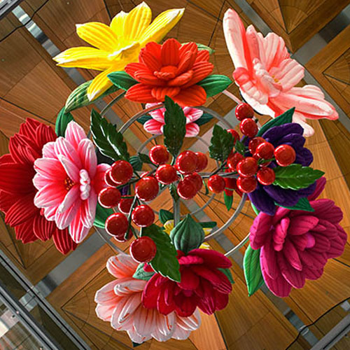 Last weeks for Flower Chandelier at Auckland Art Gallery Image