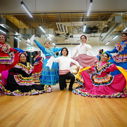 <p><strong>Mexican dance performance&nbsp;</strong></p>

<p>East Terrace, Level 2</p>

<p><em>7.30&ndash;8pm&nbsp;</em></p>

<p>Enjoy a Mexican folk dancing performance by Ollin Yoliztl, whose name means &lsquo;life and movement&rsquo; in Nahuatl, an Indigenous language in Mexico. Be swept up in their love of music, dance and Mexican culture with their beautiful choreography and colourful costumes.&nbsp;</p>