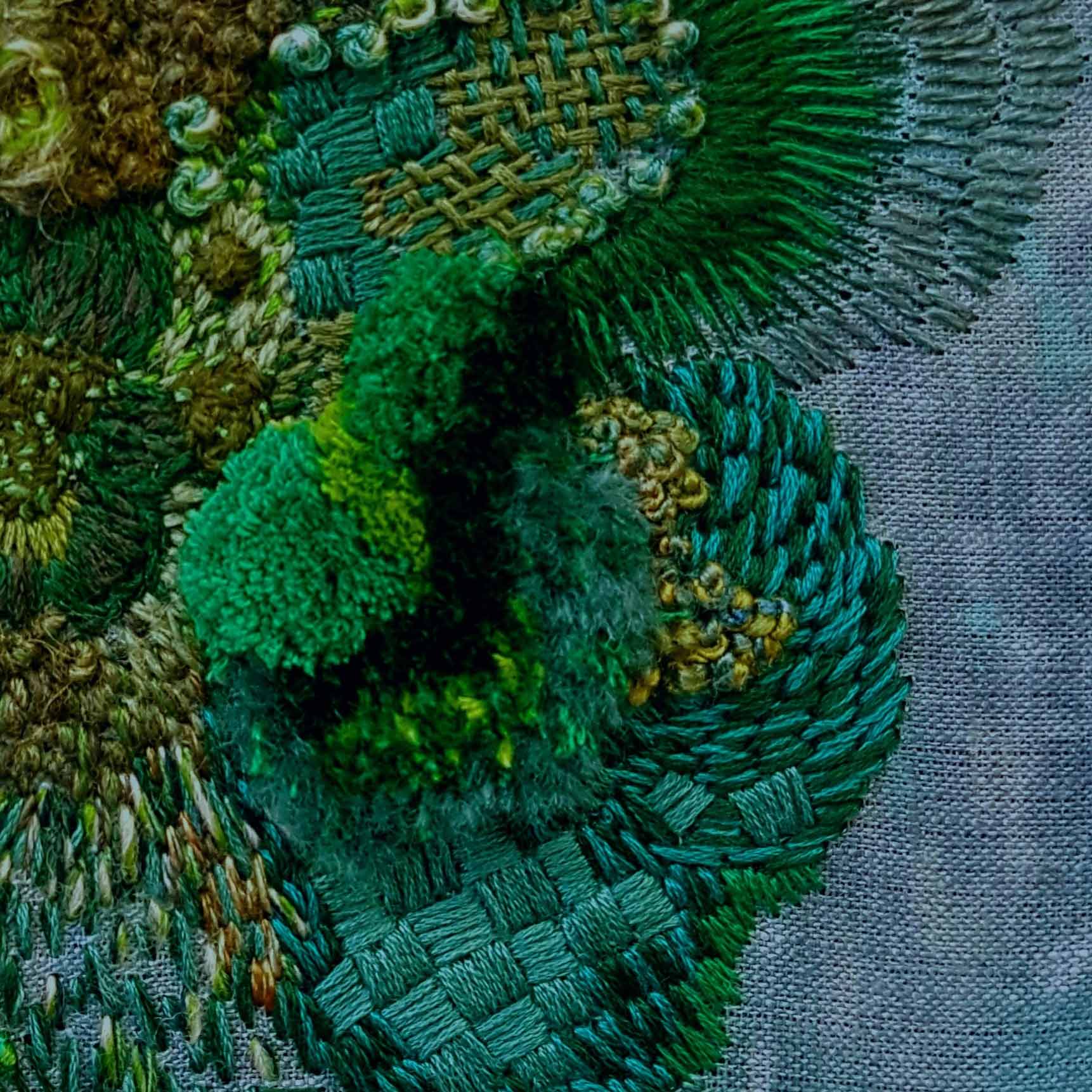 NZ Bush Embroidery Workshop with Fleur Woods