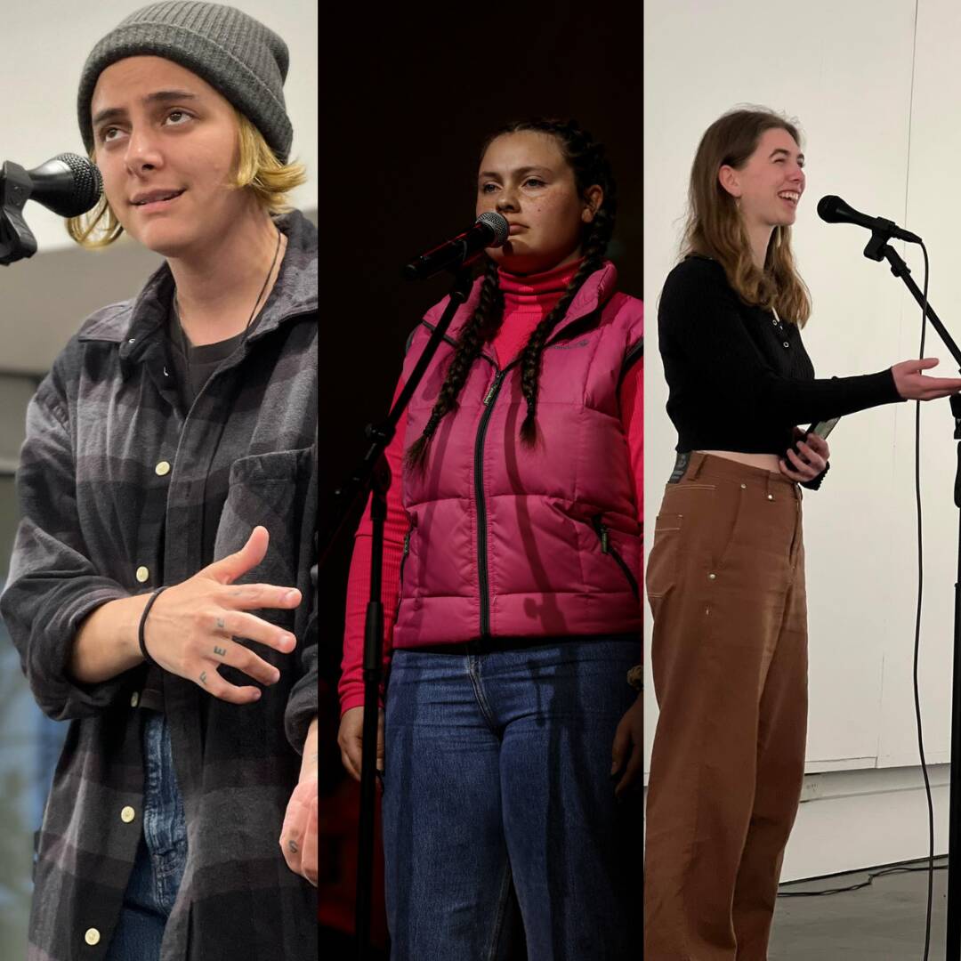 <p><strong>Spoken Word Performances</strong></p>

<p>Te Ātea | North Atrium, Mezzanine</p>

<p>1:30&ndash;2:00pm</p>

<p>Ka tū a Ngaio Simmons, rātou ko Arihia Hall, ko Kate Laughter ki te tuku i ā rātou toikupu ki te atamira matua o Te Ātea | North Atrium.</p>

<p>Ngaio Simmons, Arihia Hall and Kate Laughter share their spoken word poetry on the main stage of Te Ātea | North Atrium.</p>

<p><strong>Ngaio Simmons</strong> (Ngāti Porou) was born and raised in the diaspora and is currently based in Tāmaki Makaurau. Ngaio placed second in the 2022 NZ National Poetry Slam and they were the 2023 Auckland Regional Slam Champion. Their work has been featured in ANMLY, Contemporary Verse, The Academy of American Poets and most recently in the book <em>Rapture: An Anthology of Performance Poetry Aotearoa New Zealand </em>(Auckland University Press, 2023).</p>

<p><strong>Kate Laughter</strong> (Ngāti Porou) was born in western North Carolina and returned to her motu, island, in 2010. She discovered spoken word during the 2021 WORD - The Front Line competition. During the 2022 Auckland Arts Festival she performed for Courageous Conversations and was published in Spoken Walls: A City in Verse. In 2023 she organised and hosted the first open mic night for the Puketāpapa Youth Foundation with No.3 Roskill Theatre. This year, Kate is studying directing and scriptwriting at South Seas: Film &amp; Television School, continuing her passion for storytelling.</p>

<p><strong>Arihia Hall</strong> (Ngāti Tūwharetoa, Ngāti Tukorehe) is a poet who uses spoken word as a platform to discuss kaupapa Māori. She incorporates waiata, karakia and reo into her writing and performance. She is also member of Ngā Hinepūkōrero, a collective of wāhine toa who combine their voices through spoken word.</p>

<p>Some other achievements include:</p>

<p>&middot; Coach of WORD &ndash; The Frontline 2023 champions Rehekōrero.</p>

<p>&middot; Published poems in Pūhia journal, issues 1 and 2.</p>

<p>&middot; Shared a poem on behalf of her iwi for the Ngāti Tūkorehe Treaty claims hearing, 2023.</p>

<p>Photo credits: Ngaio Simmons and Arihia Hall images by Action Education | Kate Laughter image by Sole Photography.&nbsp;</p>
