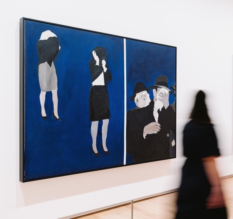 <p><strong>Artwork credit</strong></p>

<p><strong>Rosalyn Drexler</strong>, <em>No Pictures </em>(installation view), 1963, Virginia Museum of Fine Arts, Arthur and Margaret Glasgow Endowment, 2017.189 &copy; Rosalyn Drexler. ARS/Copyright Agency, 2025</p>
