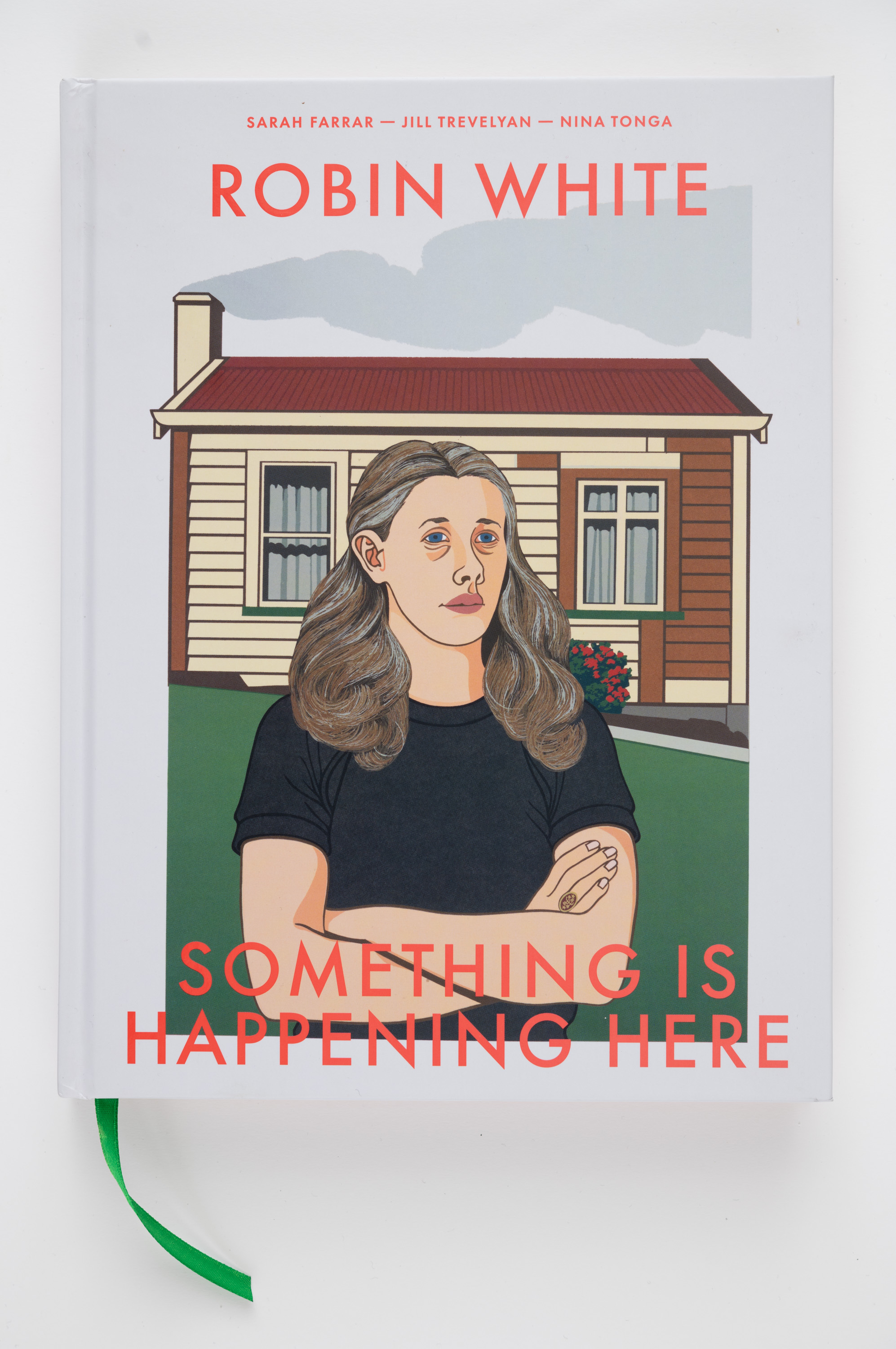 <p>Dr Sarah Farrar, Jill Trevelyan, Dr Nina Tonga, <em>Something is Happening Here</em>, published by Auckland Art Gallery Toi o Tāmaki &amp; Te Papa Press, 2022.</p>